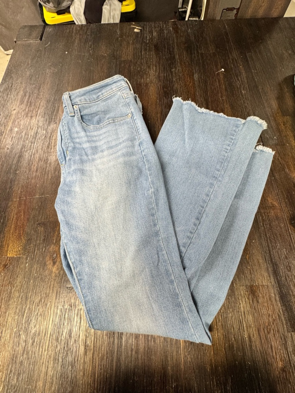 Levi 726 Flare light wash